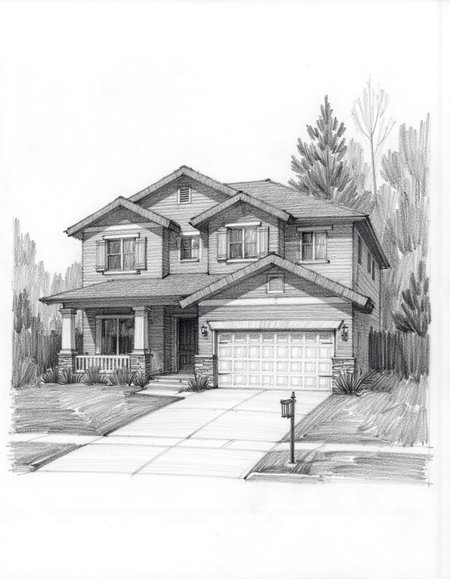 house  <lora:PencilSketch_Style - FLUX:1> pencil sketch style