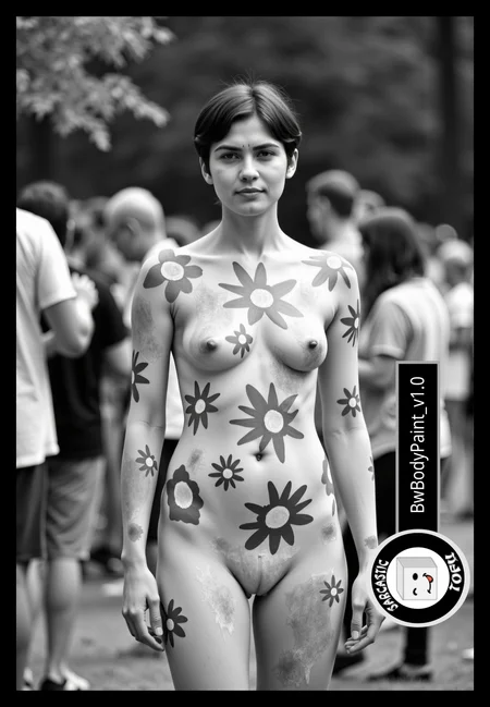 B&W_Body_Paints_by_Sarcastic_TOFU