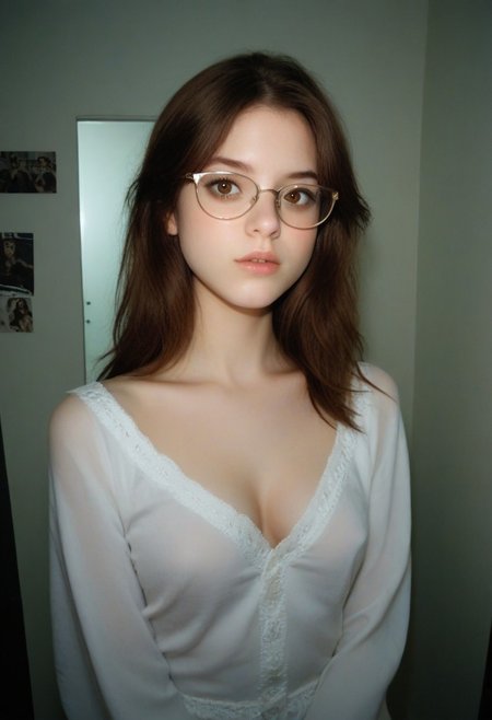 score_9, score_8_up, score_7_up, Polaroid photography , Polaroid style,, Expressive, realistic, extremely attractive woman, smoky eye, glasses, brown eyes, brown hair, extremely ling hair, ((princess  Halloween costume)), standing, view from above, dynamic sexy pose, messy dorm room, bad photo composition, accidental photo, Reddit, amateur, raw, traditional media, poorly framed, out of focus 
BREAK 
cinematic angle, unique perspective, dramatic lightning
