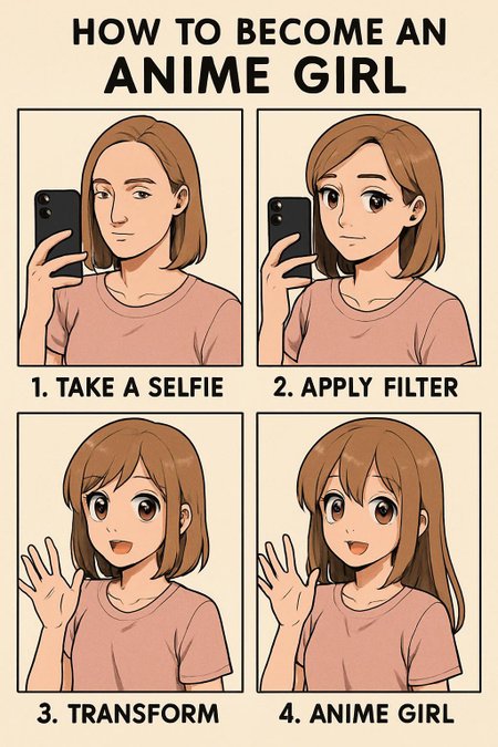 Tutorial: How to Become An Anime Girl