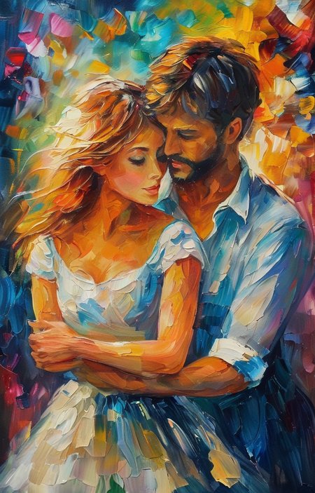 style of Leonid Afremov [SDXL] 438