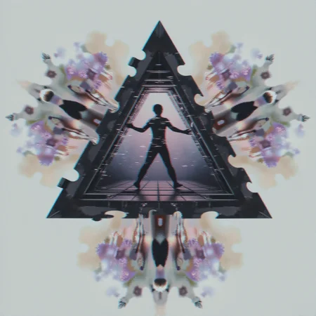 cinematic film still professional 3d model <lora:bfcc478d-f748-4500-a8ea-a96b5c398051.TA_trained:0.8> "glitchdreamcore, distorted human figure fragmented into triangular shards, digital trail overlay, pastel noise background with subtle grid lines, cinematic composition, dreamlike geometry",
"glitchdreamcore, circular motion of silhouettes in dance, smooth motion blur combined with ghosting effect, analog VHS grain texture, radial symmetry disrupted by subtle color shifts, soft white palette with hints of dust",
"glitchdreamcore, vertical collage of human limbs and torsos, sliced into rectangular strips with scanlines overlay, ghostly motion trails escaping from edges, grid alignment disrupted by slight warping, moody analog film texture",
"glitchdreamcore, surreal floating cube made of blurred faces and limbs, VHS static texture combined with warm tones, abstract motion within geometric form, subtle digital trail effect through gaps",
"glitchdreamcore, abstract pyramid of layered silhouettes, dark edges with fading motion blur, streaks of red and violet with scanlines overlay, analog film texture with slight metallic sheen",
"glitchdreamcore, a person running through concentric oval glitches, warped dimensions with desaturated blue haze, motion captured with subtle ghosting effect between steps, dynamic pastel palette with retro colors",
"glitchdreamcore, fragmented torso made of hexagonal panels, motion streaks escaping from edges disrupted by slight geometric warping, dreamlike cinematic shadows overlay, moody pastel grain with subtle neon highlights",
"glitchdreamcore, vertical staircase of cloned figures in dynamic action poses, glitch interference creating chaotic motion between steps, gray mist with retro purple tones and subtle scanlines overlay, soft lighting effect on the edges",
"glitchdreamcore, face exploding into pixelated spheres and blurred trails, floating geometry with ghosting effect through gaps, analog warping overlay combined with static texture, dark background with slight neon highlights",
"glitchdreamcore, symmetrical mirrored silhouettes framed in triangle borders, analog VHS disruption with subtle color shift effects, soft faded lighting combined with vibrant neon accents, surreal body repetition with dynamic motion" . octane render, highly detailed, volumetric, dramatic lighting . shallow depth of field, vignette, highly detailed, high budget, bokeh, cinemascope, moody, epic, gorgeous, film grain, grainy