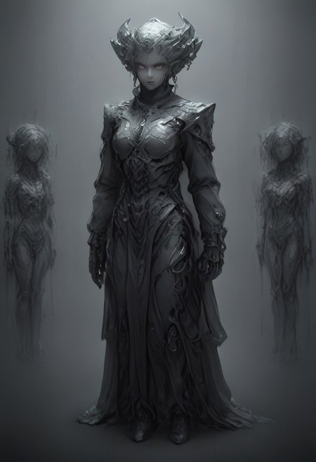 Setting within dark concrete ruins. (RUNNING)
Full body portrait, angry expression, looking at camera,  standing, feet visible, normal human proportions,
man, tall smart person, royal soldier, royal military, regal being,
ornate uniform, (white and gold porcelain royal celestial clothes), holding scifi weapon, mechwear, commando uniform, crystal details in armor, crystal ornate earrings, crystal jewelry, details fractal armor,
((((crystallization of the face)))), teeth made of quartz, ((((eyes made of ulexite)))), hair made of Fanlike acicular-fibrous crystal groups, thin crystal hair, flowing white fractal hair, large perfect eyes, crystal iris, eyes made of crystal, ((white porcelain skin)), (white_skin), glowing clear eyes, celestial eyes,  interweaving techno-anatomical and fractal elements, Ellen Jewett's intricate sculptural craftsmanship, no eyebrow hair,
dynamic lighting highlighting multifaceted textures, cinematic post-processing for an exquisite visual narrative, breathtaking surreal masterpiece,
sci-fi royal palace setting, single source lighting, low light setting, dark room, intense lighting,