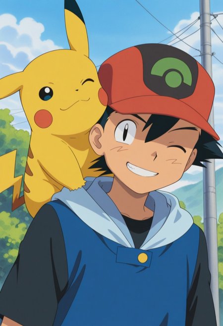 Ash Ketchum - Pokemon Ruby and Sapphire Version