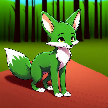green fox