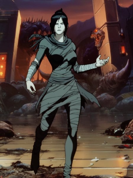 [robot ::0.22]monster, 1986, wraith, female, animation
score_8_up <lora:Transformers 86 FT-000005:1>