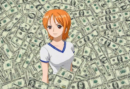 (Put a 1Girl Cut hair on a 100 dollar bill)