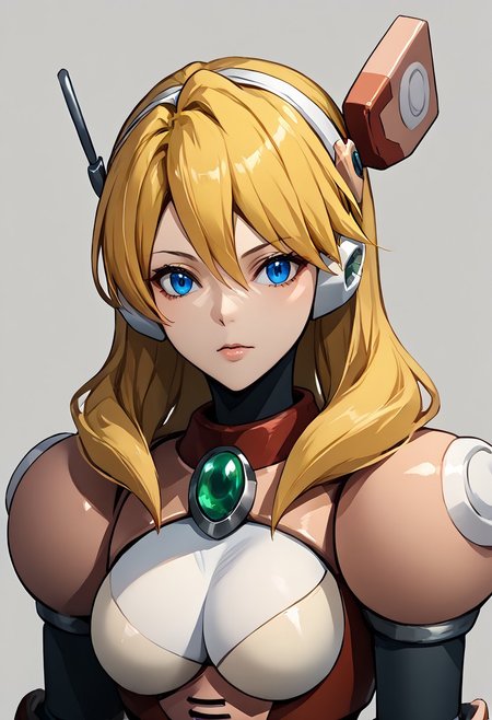 score_9, score_8_up, score_7_up, score_6_up, score_5_up, score_4_up, source_anime, solo, 1girl, 
al1a, blonde hair, blue eyes, hair between eyes, hair over shoulder, 
robot ears, headgear, armor, bodysuit, breastplate, armor, white gloves, 
masterpiece, best quality, very aesthetic, absurdres,
