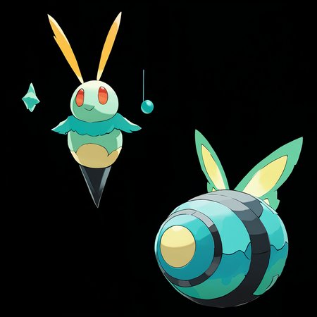 <lora:pokemon_pony_xl:1>, watercolor creature art like pokemon, Type: Water, Type: Rock, Egg Group: Water 2, is a pokemon creature that It has a Teal stripe down its back that can flash brightly when it is in pursuit or fleeing,It has a Cyan crest that flares up in the presence of Dark Fairy magic a detector of unseen forces,It has a Cyan mantle that it drapes over its shoulders a mark of its status within the Fighting community,The creature can retract its limbs into its body, adopting a spherical shape to roll away from threats,Its yawn creates a Copper ripple in the air a visible sign of its deep connection to the Electric forces score_9, score_8_up, score_7_up, score_6_up, score_5_up, score_4_up.  Simple black background, (Masterpiece:1.3) (best quality:1.2) (high quality:1.1)