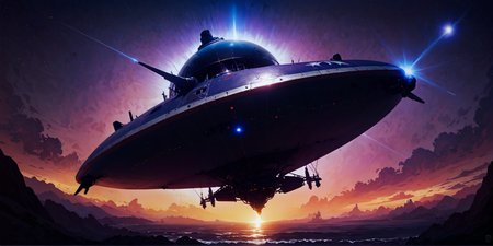 (score_9, score_8_up, score_7_up, masterpiece, , best quality, high quality, highres, cinematic shot, thick lineart, sharp edges, cel shading, linear hatching raypunk),
BREAK
captial ship, spacecraft, space, cosmos, dark void
<lora:add-detail-xl:0.8> <lora:Perfect Hands:0.8>  <lora:RayPunK:0.75>  <lora:Concept Art Twilight Style SDXL_LoRA_Pony Diffusion V6 XL:0.8> <lora:sinfully_stylish_SDKL:0.8>  <lora:zavy-cntrst-sdxl:0.6>