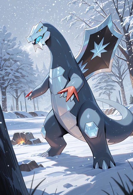 Baxcalibur (セグレイブ) - (#998) Ice Dragon Pokémon