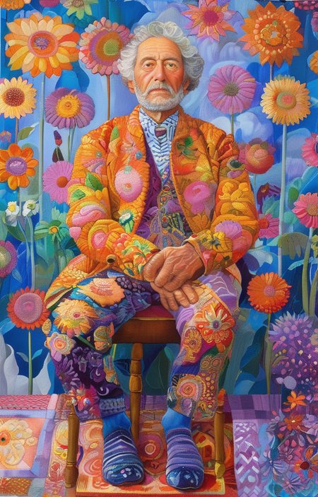 style of Kaffe Fassett [SDXL] 421
