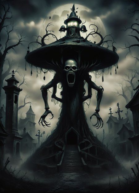 DonMGl00myN1gh7m4r3XL,score_9, score_8_up, score_7_up, score_6_up, female muun, gravecaller,fey sorcerer,  creepy, gloomy, rating_safe <lora:DonMGl00myN1gh7m4r3XL:0.65>