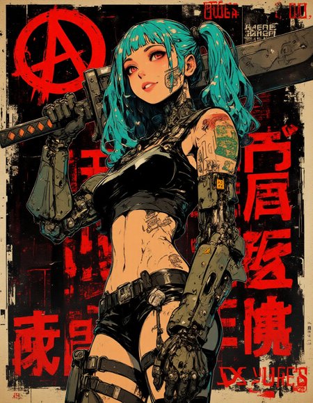 lora:digital-abyss:1> bo-abyss, <lora:ck-shadow-circuit:1> in the style of cksc, <lora:CPA:1> anime, cyberpunk, <lora:dreadmirth-style-art:1> dreadmirthart, girl