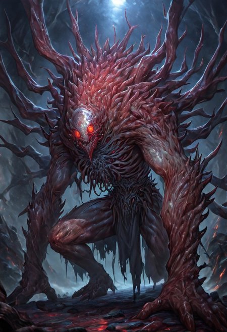 masterpiece, best quality, newest, absurdres, highres, 
TWEV1.0, no humans, monster,