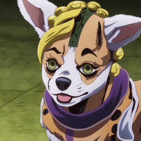 A cute  dog, Very detailed, clean, high quality, sharp image, jojoso style <lora:SDXL-jojoso_style-Lora:1>