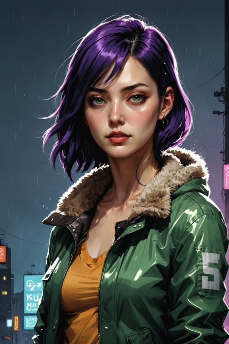 by  Peter Holme III  and  Thierry Cohen in the style of  Harumi Hironaka ,   disco elysium <lora:disco_elysium:0.40>  , digital painting <lora:digital_painting_envy01:1.00>  <lora:more_art:0.30> <lora:midjourney:-0.15> <lora:RMSDXL_Enhance:0.50> <lora:RMSDXL_Creative:0.50> <lora:RMSDXL_Photo:0.50> <lora:RMSDXL_Darkness_Cinema:0.50> <lora:clothing_slider:2.00> <lora:great_lighting:1.50> <lora:aesthetic:1.50> <lora:photorealistic_portrait:1.50> <lora:extremely_detailed:1.50> <lora:dpo:0.25>