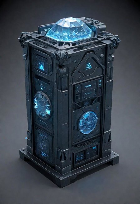 A 3D model, The housing of the system unit For a computer.
Use the architecture of the computer case design from the TV series Stargate Atlantis.
The design is based on the design of the city of Atlantis from the TV series Atlantis.
Inserts made of different crystals and luminous architectures.