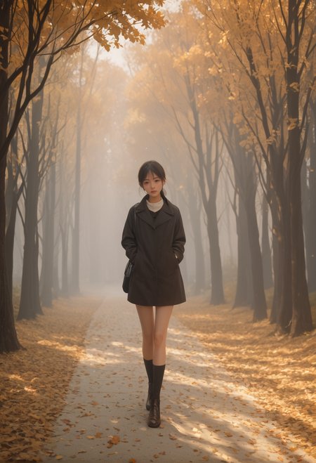 ,ruanyi1438,autumn leaves,<lora:1438 autumn leaves_v1_pony:1>, score_9,score_8_up,score_7_up,,8k,solo,,