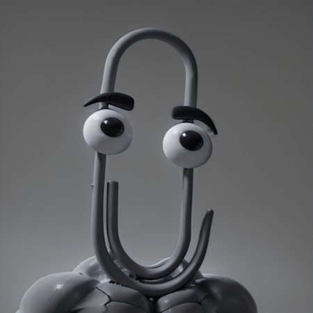 gigachad, black and white, monochrome,close-up, cl1ppy, pokemon (creature), masterpiece, best quality, newest, absurdres, highres, very aesthetic,