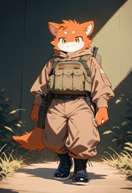 masterpiece, high score, great score, absurdres, year 2025, safe, 1boy, zuppu11 type 2, furry, cute, kemono
