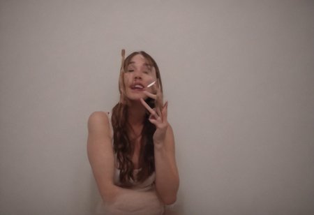 1girl, interview, porn casting, undressing