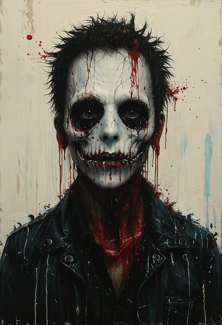 Faceless specter with bleeding eye sockets, holography, <lora:Melting_world:0.8>, <lora:gorgoeus_splash_of_vibrant_paint:0.7> Gorgeous splash of vibrant paint