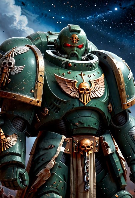Score_9_up, absurdres, Source: GamesWorkshop, best quality, expressive eyes, perfect face, space marine, DarkA40k, an Dark Angels Astartes Chapter space marine wielding a chainsword, olive drab power armor and astartes helmet, mantisdetailerse, adddetails, smokey background,
MOVIE STILL,
FILM STILL,
CINEMATIC,
CINEMATIC SHOT,
CINEMATIC LIGHTING,
