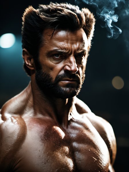 cinematic film still cinematic film still wolverine,intricately detailed textures,dark background full of black smoke,evil,sinister mood,intricate details,highly detailed photograph,8K,extreme photography,masterpiece,trending,pulls the viewer in,expert use of shading gives a 3d effect,(photorealistic:1.6),film grain,photographed on a Sony A7R IV,18mm F/1.7 cine lens,(highly detailed, intricately detailed),8k,HDR,. shallow depth of field,vignette,highly detailed,high budget,bokeh,cinemascope,moody,epic,gorgeous,film grain,grainy,, Ultra-HD-details . shallow depth of field, vignette, highly detailed, high budget, bokeh, cinemascope, moody, epic, gorgeous, film grain, grainy