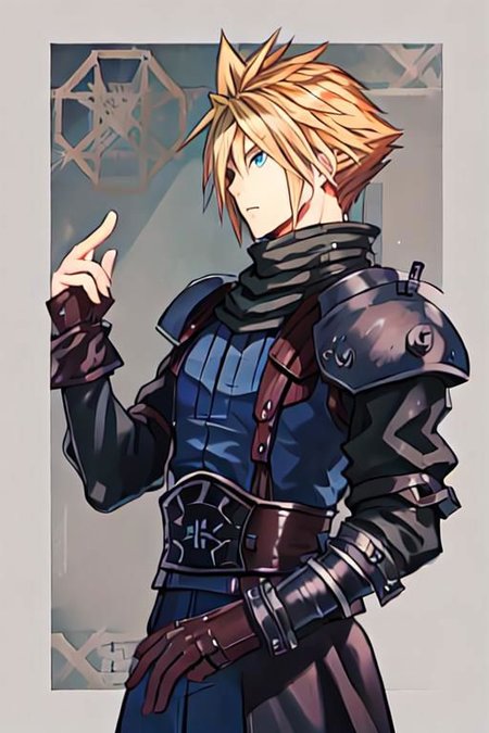 cloud strife, shinra_infantry_uniform