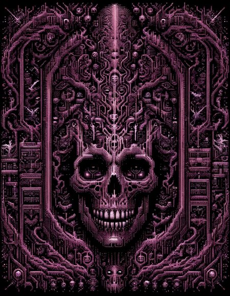 lush space, Margins Art, ral-ansrt, (dark pink theme:0.7) , horror, <lora:ral-ansrt:1.2>, fertile, epic, creative, perfect background, rich deep colors, background inspired, best, set logical ambient background