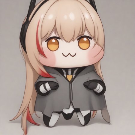 score_9, score_8_up, score_7_up, source_anime,  
figure style,photorealistic,photo \(medium\),
white background, sopii, mod3,,
doro, creature, chibi, :3,
no humans, solid circle eyes, no pupils, white skin, four legs, simple background