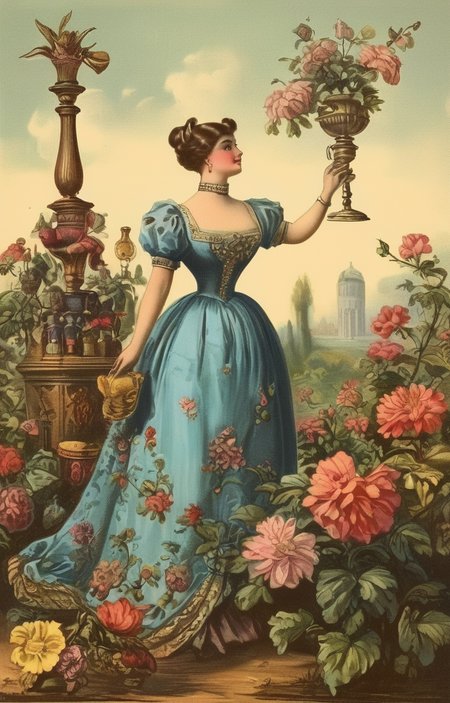 style of Chromolithography [SDXL] 261