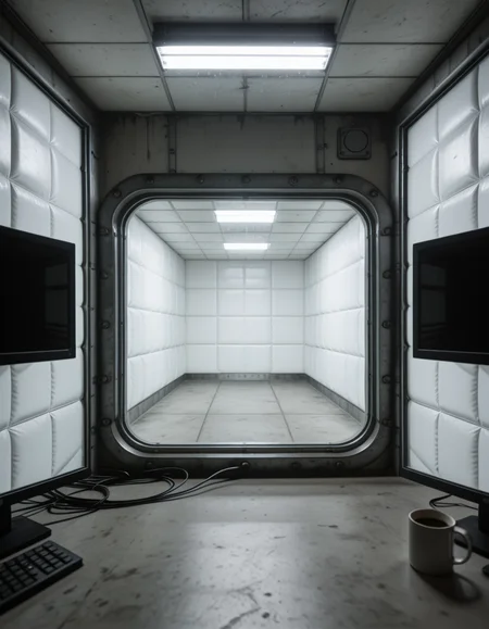 SCP Foundation containment cell illu