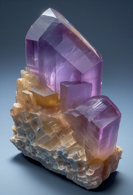 fluorite mineral, radiant, raven, shiny surface, masterpiece