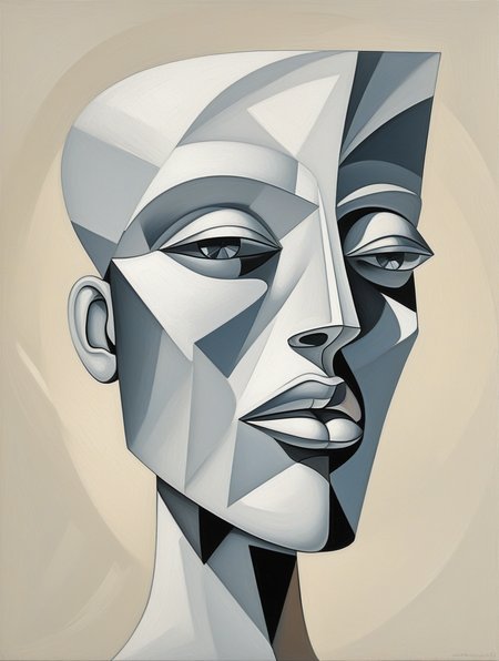 abstract art, innovative, cubist zirconia