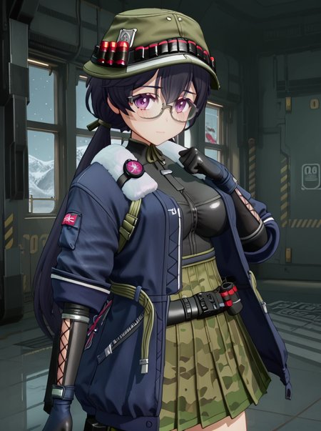 detailed background, shiny skin, posing, rating safe, 
<lora:lotta.pony:1>,
lotta, 
large breasts, blush, 
room, window, night, glasses,