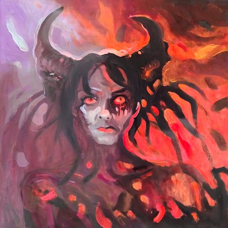 artmix07 demon girl in hell <lora:artmix07:1>