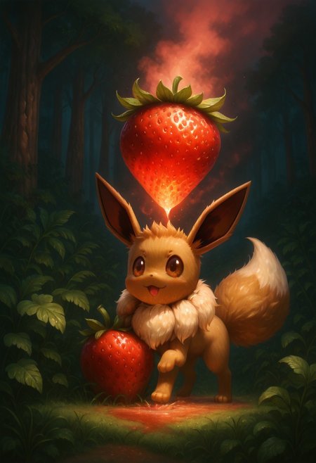 masterpiece, best quality,    
strbrry, eevee,