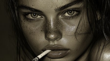 Smoke becoming high end supermodel