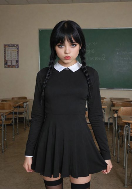Thursday Adams (Cosplay) SDXL
