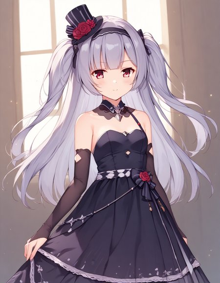 <lora:ajax_XL_pony_bf_v1:1>ajax \(azur lane\),red eyes,  1girl,formal, mini hat,hairband,, BREAK score_9, score_8_up, score_7_up, BREAK source_anime, rating_explicit, best quality, masterpiece, uncensored,<lora:sdxl_lightning_4step_lora:1>(clear eyes:1.2),clear art,zPDXLpg