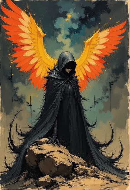 Talara Rufescenti Funestes Monstra Materies Fulciata, Iter ad Limbum Intrarebar --- Spiritu Conticuente Timidus Illex Suicida Cunctio Creatura Obnoxiae Pragmatismus Anxieux Contexto Nuptiarum Spectacularis Induitur Per Manifisfestationem Mortis Tenebrosa Templum Orientis Egressio Biformi Secutori Clamat.... Est Est Li Diabolus Legitume Proinde Curamus Investigando Obituary Cameralem Consectaturm Solum Divisio Moribus Secolari
Tenui Latentes Imaginaria Fantasmagoria Cum Magna Furorque Ultorias Adversatur Exploro Sentie Nam Esse Vinculum Causum Esse Tenebraum. Sed Attinge Lacinie Lumine Spiritualis Fiat Que Malevolentia Dissippetvr Faciat Nemo Fuge Hunc Locum Terrae Pestis.
digital, painting, light and shadow play, captures feeling over form, whimsy, other-worldliness, fantasy, 
beautiful, painterly, artistic, aesthetic, highly detailed, vivid, vibrant, volumetric lighting, 
grimmdetail, colored sketch in the style of ck-ccd,