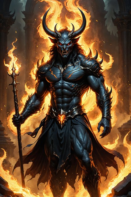 demoniac, lustrous, mythological, scary  <lora:more_art:0.30> <lora:RMSDXL_Enhance:0.45> <lora:RMSDXL_Creative:0.45> <lora:RMSDXL_Photo:0.45> <lora:RMSDXL_Darkness_Cinema:0.45> <lora:clothing_slider:0.00> <lora:great_lighting:1.00> <lora:aesthetic:1.00> <lora:looking_at_viewer:1.00> <lora:photorealistic_portrait_v2:0.25> <lora:attractive_v2:0.10> <lora:extremely_detailed_v2:0.25> <lora:add_detail:0.75> <lora:perfect_eyes:0.25> <lora:perfect_hands:0.50>