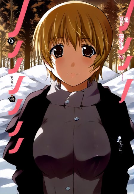 score_9, score_8_up, score_7_up, source_anime, 
,blond hair, , 1girl, brown eyes, nonopnxl, short hair, looking at viewer , over shoulder , face focus  , large breast,
snow, forest ,  <lora:DetailedEyes_V3:1> <lora:tweak-detail-xl:1>  <lora:easynegative:1> <lora:H001PXL:1> color manga  , <lora:Nonocl_Nonomiya_Nononono-000007:1>