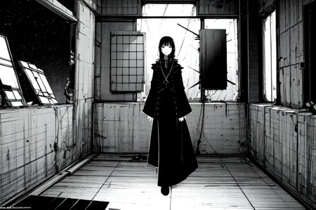 highly insanely detailed, masterpiece, top quality, best quality, highres, 4k, 8k, RAW photo, (very aesthetic, beautiful and aesthetic),  
tsutomu nihei,nihei_tsutomu,blame!,blame gakuen!,abara,TNstyle,sidonia_no_kishi,(lab),gauna,gauna mech,ventilation fan,ventilation shaft,star \(sky\),starry sky,science fiction,futuristic,vast scenery,perspective,decrepit,empty,blm,cyberpunk,no human,open space,dystopia,destroyed,flock,dark background, 
<lora:ABARA:0.6>, 
(1girl:1.3), 
solo focus, 
(minimalist Blanket box) made of glass material, orange color, rustic style, convertible, open shelves, nailhead trim, adorned with hand-painted designs,marble tops,gold trim, located in a spa-like bathroom with a large soaking tub, soft candles, plush bathrobes,âââ