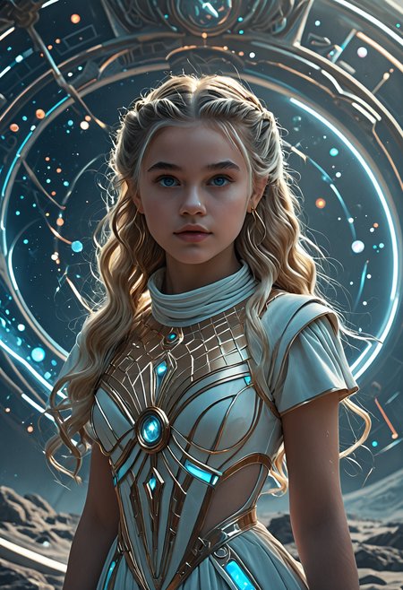 ethereal fantasy concept art of  <lora:Beeple_retrofuturism-000005:1>,Beeple style,retrofuturism,<lora:Alice Prin OC-000005:1>,Alice Prin,1girl, . magnificent, celestial, ethereal, painterly, epic, majestic, magical, fantasy art, cover art, dreamy