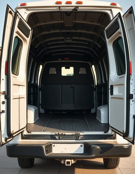 Chevy Express Rear view illu