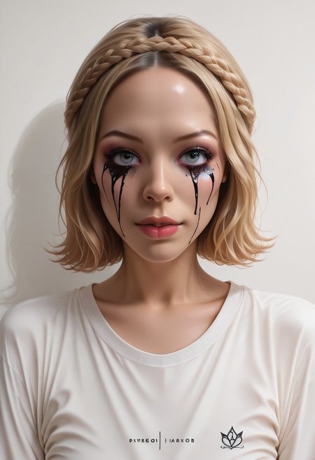 score_9, score_8_up, score_7_up, rating_safe, concept art, realistic, Fixhand.
1girl, solo, cute face, sexy face, Sexy body, 
TearsMakeUp,