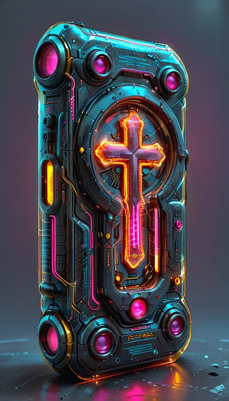 clear image, accurate picture, clear picture, precise image, focused image, Science fiction style, Science fiction, (carbon texture:2), pink glowing neon, neon cross, neon cross aura,
(in ARTIST style:1.4), (masterpiece:1.8), (Frontal View:2)
(Frontal View of device (science fiction texture, science fiction skin, someplastic, no humans, english text, simple background, grey background, retro, old style, old phone, device, wearable item), glowing neon, gray paint),
pink glowing neon elements, pink glowing neon cross,
(masterpiece:1.8), (highest detailed:1.8),
(angle:1.8), perfectly lighted, (contrast), (saturated), (((sharp focus))), (hyperdetailed:1.3), (intricate details:1.2), (Refined details:1.3), (best quality:1.5), highly detailed textures,
vibrant colors, <lora:add-detail-xl:0.7> (ultra sharp focus:1.8), (detailed skin:1.8), (detailed windows:1.8), (thin lines:1.8), (best quality:1.8),
<lora:Apparatus_-_Traction_City_Walkers_Vehicles:0.7>, <lora:Someplastic_V2:0.8>,
<lora:glowneon_xl_v1:0.7>